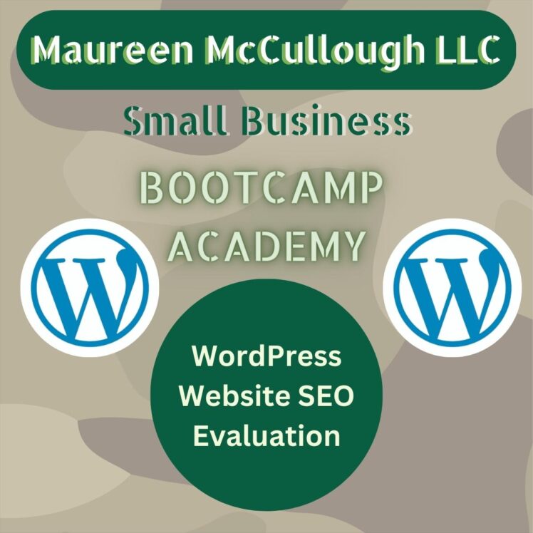 Maureen McCullough LLC Bootcamp Academy WordPress Website SEO