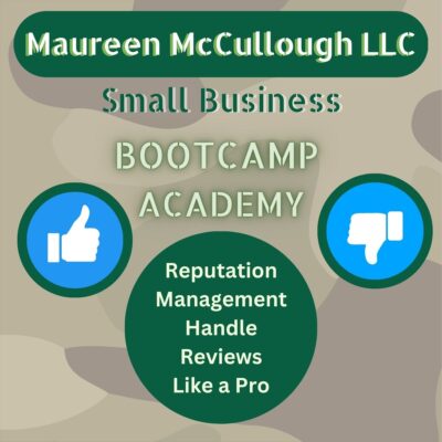 Maureen McCullough LLC Bootcamp Academy 1:1 Google My Business Reputation Management