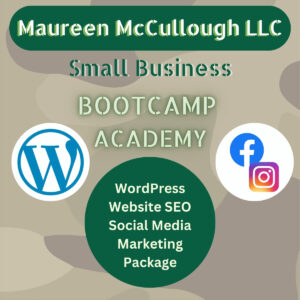 Maureen McCullough LLC Small Business Boot Camps Business Services WordPress SEO Social Media Service