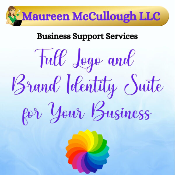 Maureen McCullough LLC Full Logo and Brand Identity Suite for Your Business
