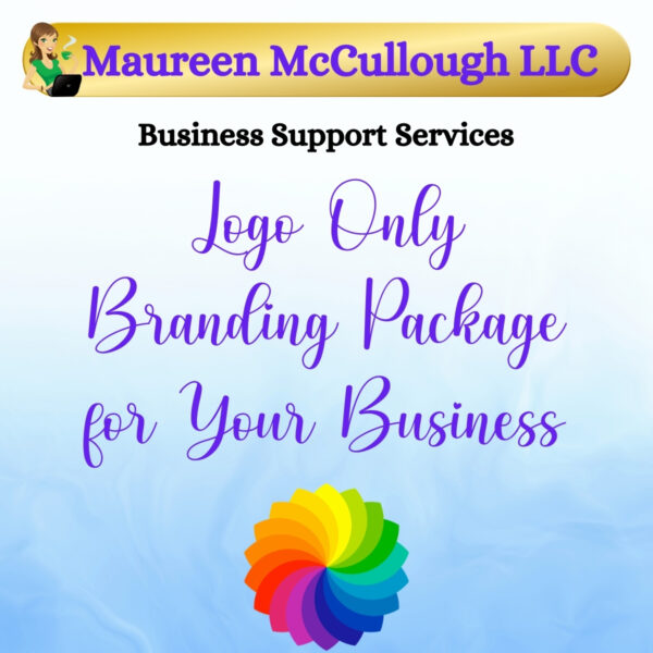 Maureen McCullough LLC Logo Only Branding Package for Your Business