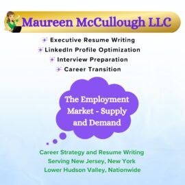 Maureen McCullough LLC Resume Writing Services entry level through executive, New Jersey and nationwide.